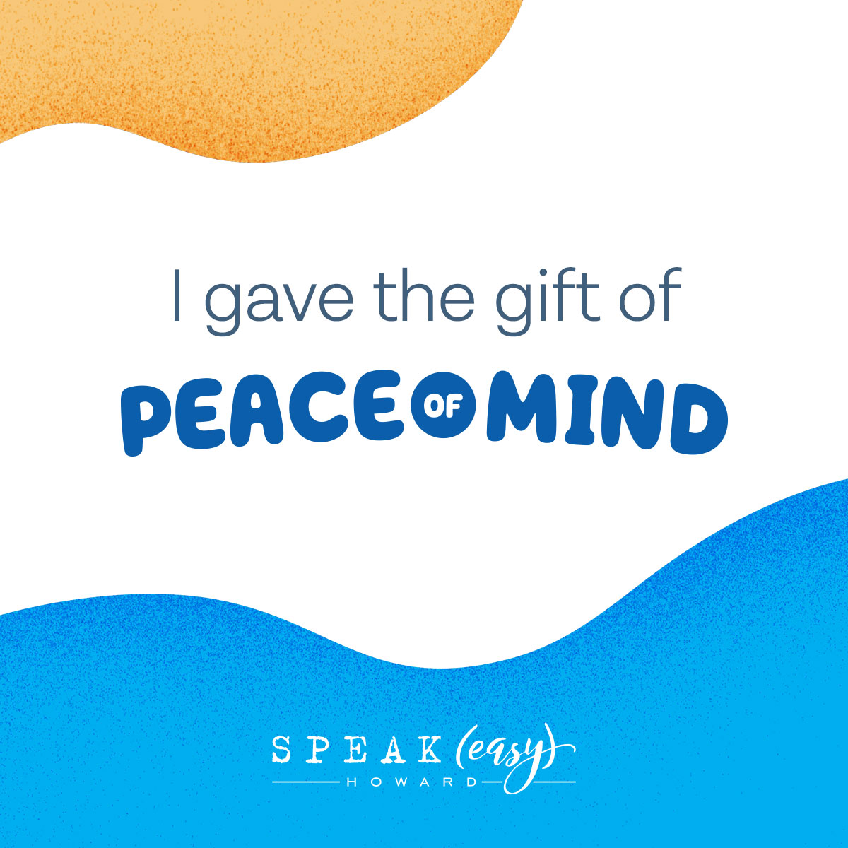Another chance to give the gift of Peace of Mind